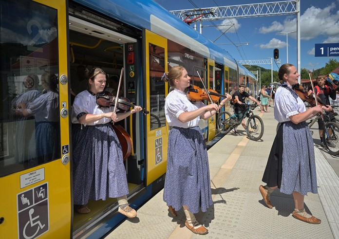 Kolejami Śląskimi na TKB