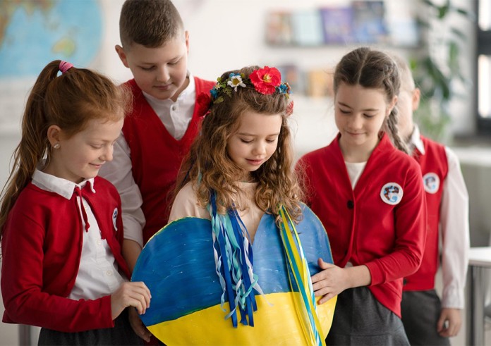 Mali Ukraińcy są w każdej szkole
