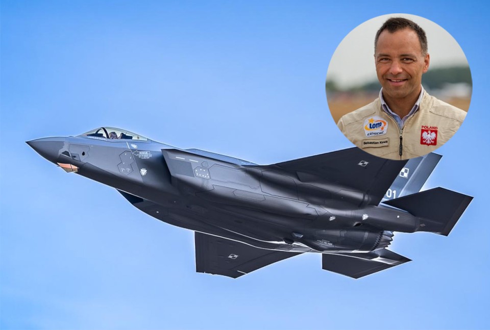 Kapitan Kawa pilotem F-35
