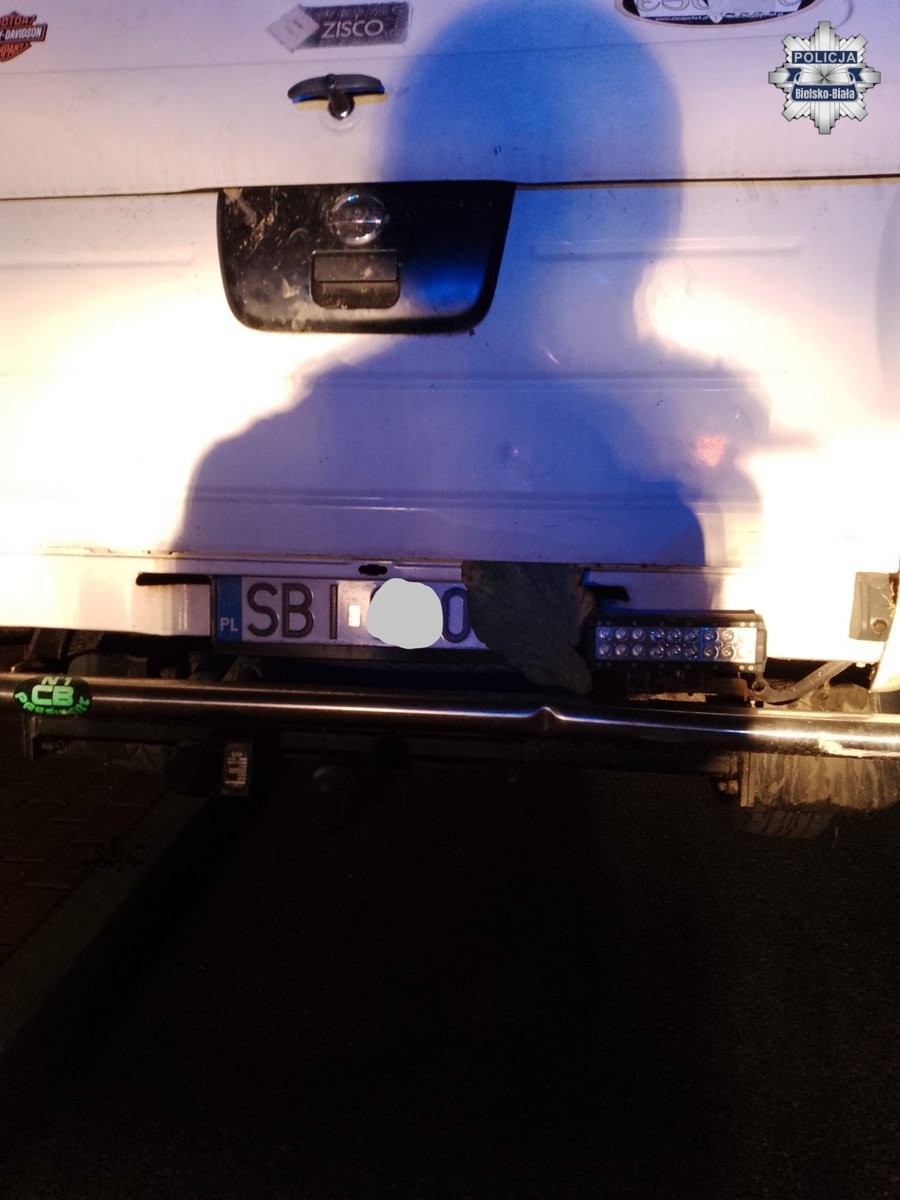 Chciał nabrać policję na liścia kapusty