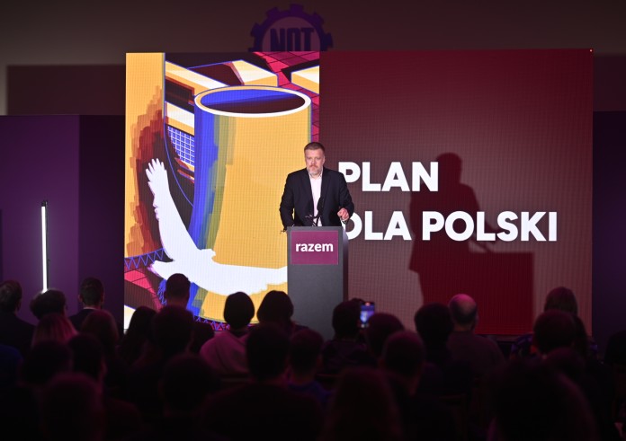 W Sali NOT zebrali się zwolennicy partii Razem