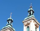 Krzyże wróciły na wieże kościoła w Białej [film, zdjęcia]