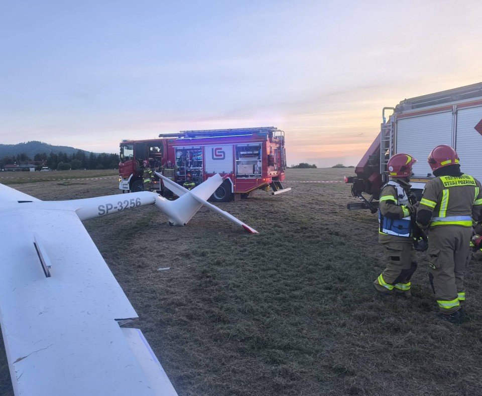 Tragiczny wypadek szybowca w Bielsku-Białej. Nie żyje kursantka