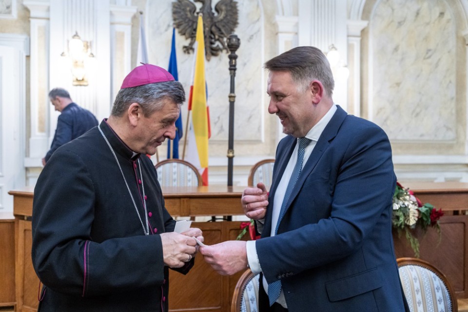 Spotkanie duchownych z samorządem