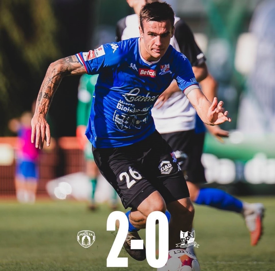 Puszcza Niepołomice – Podbeskidzie Bielsko Biała 2:0