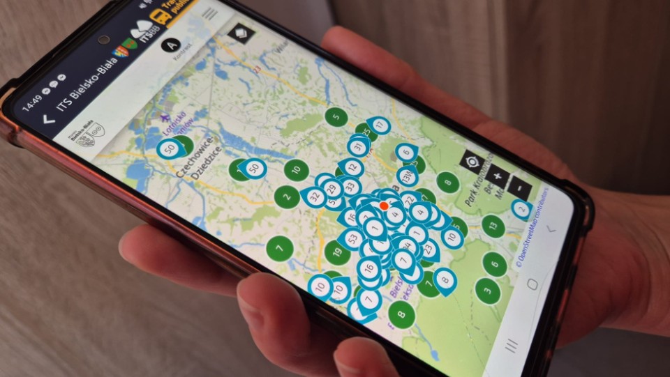 Nowe funkcje w aplikacji transportowej Bielska-Białej