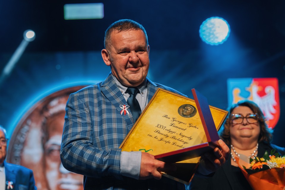 Grzegorz Gabor z nagrodą starosty