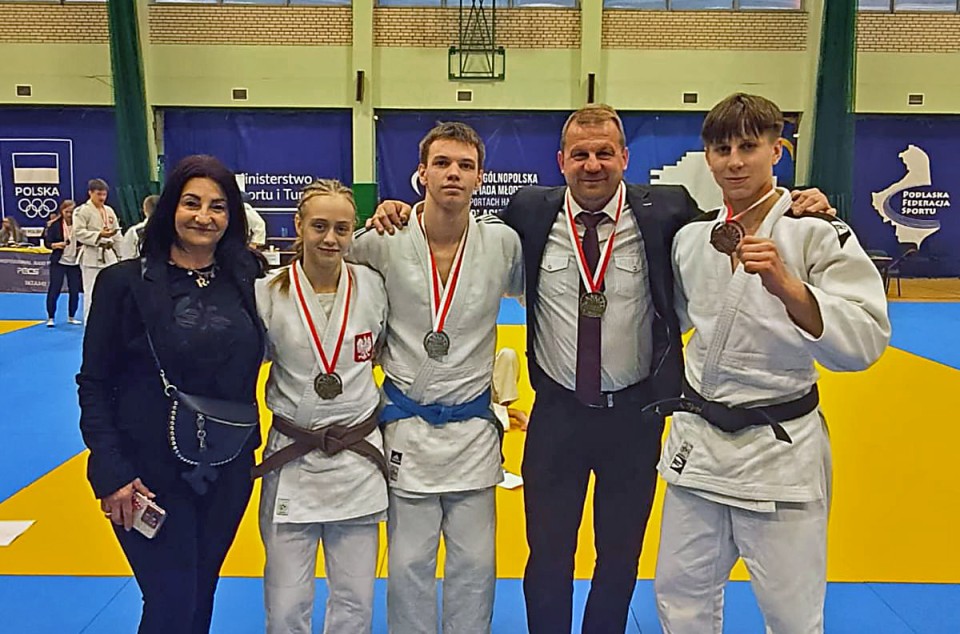 Cztery medale PTS Janosik na Ogólnopolskiej Olimpiadzie Młodzieży w judo