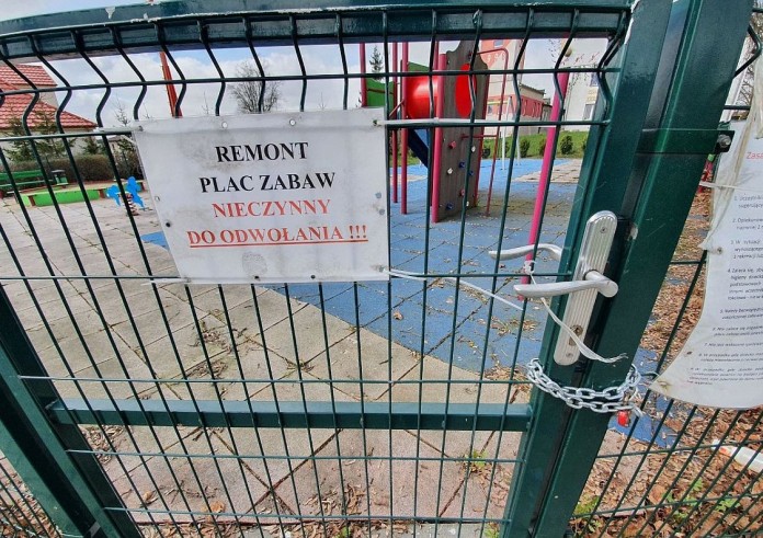 Wiosenne porządki na placach zabaw i boiskach