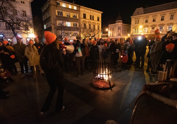 Na pomarańczowo przeciw przemocy [zdjęcia]