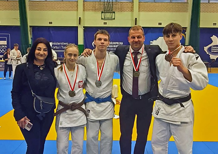 Cztery medale PTS Janosik na Ogólnopolskiej Olimpiadzie Młodzieży w judo