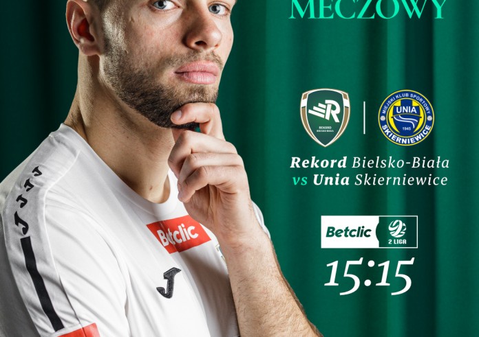 Rekord Bielsko Biała gra dzisiaj z liderem ze Skierniewic