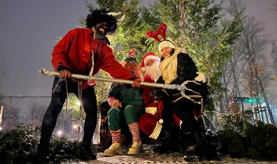 Mikołaj przyjechał … na lawecie(zdjęcia)