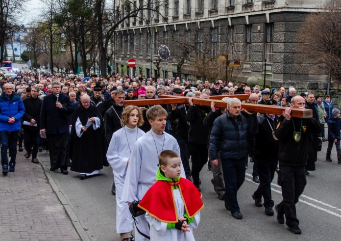 Ulicami Bielska-Białej przejdzie droga krzyżowa