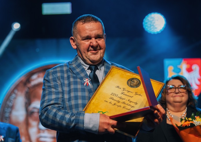 Grzegorz Gabor z nagrodą starosty