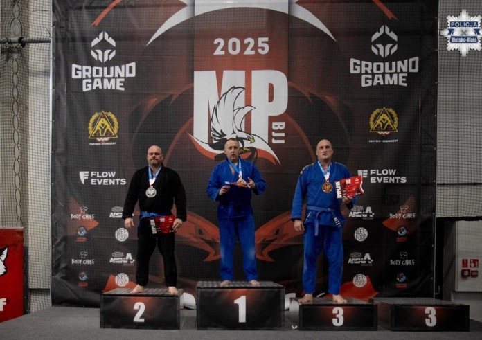 Policjant z Czechowic-Dziedzic wicemistrzem Polski w brazylijskim jiu-jitsu
