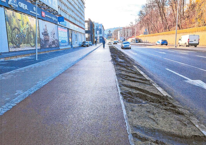 Zieleń rozjeżdżona zanim się zazieleniło