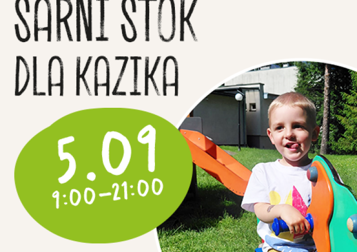 Kazik potrzebuje pomocy. W sobotę Sarny Stok zamieni się w centrum dobroczynności